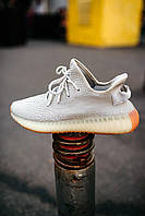 Кроссовки Adidas Yeezy Boost 350 V2 Sesame летние женские серые адидас изи буст сетка