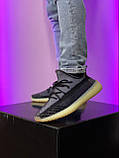 Кросівки Adidas Yeezy Boost 350 Astriel чорні літні жіночі адідас і буст сітка текстиль, фото 5