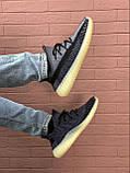 Кросівки Adidas Yeezy Boost 350 Astriel чорні літні жіночі адідас і буст сітка текстиль, фото 8