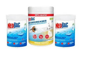 Биоактиватор для септика, биопрепарат для выгребных ям, туалетов + биологический обезжириватель запас на 1 год