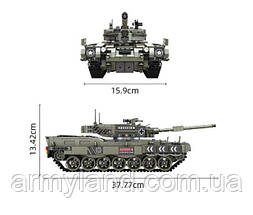 Конструктор Танк Leopard2 1747 детали, фото 3