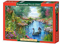 Настольная игра Castorland puzzle Пазл Чёрные лебеди, 1500 эл. (С-151042)