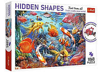 Настольная игра Trefl Пазл Hidden Shapes Подводная жизнь, 1060 эл. (10676)