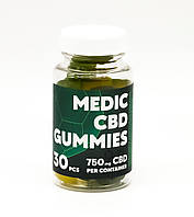 Желейні цукерки КБД Medic Cbd 750 мг 30 шт Apple & Lemon