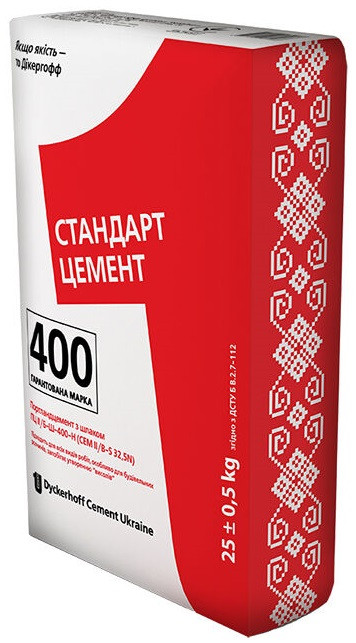 Цемент ПЦ II / БШ-400 25 кг (Ольшанський)