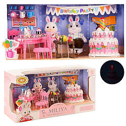 Ігровий набір Меблі для флакових тварин аналог Sylvanian Families 55003