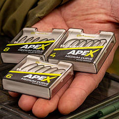 Гачок карповый RidgeMonkey Ape-X Straight Point з борідкою size 4 (10 шт/уп)