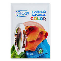 Пральний порошок для автоматичного прання виробів із кольорових тканин "ЕФФ" COLOR 400 г