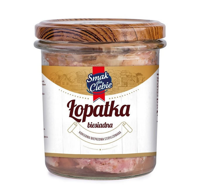 Тушенька Свиняча Лопатка Святкова Lopatka Biesiadne Smak Dla Ciebie 300 г Польща, фото 1