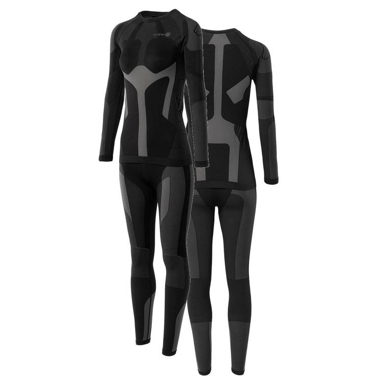 Комплект термобелья женский Iguana Zinke W Set S/M Черный с серым, фото 2