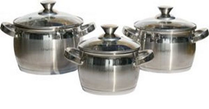 Набір посуду Lessner apple 6 предметів 55859, фото 3