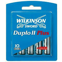 Смішні касети Schick Wilkinson Sword Duplo II Plus 10 шт (01241 MB)