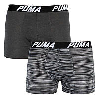 Труси-боксери Puma Bold Stripe Boxer S 2 пари gray