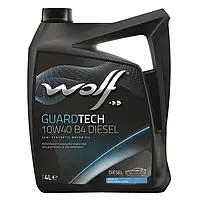 Моторне мастило Wolf Oil Guardtech B4 Diesel 10w40 4л