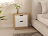 Тумбочка на 2 шухляди, тумба в спальню, приліжкова тумбочка з шухлядами II FT-3, фото 8