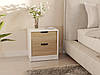 Тумбочка на 2 шухляди, тумба в спальню, приліжкова тумбочка з шухлядами II FT-3, фото 7