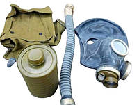 Противогаз РШ 4 с крупногабаритным фильтром чорний розмір 3й фільтр марка ЄО-65К