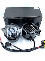 2 шт. Світлодіодна протитуманна балка, додаткова фара Led кругла ВАЗ 2170, 2172, 2173 Priora, Газель