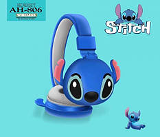 Дитячі бездротові навушники з мікрофоном AH-806 Stitch "Стич"