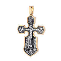 Православный крест Распятие. Казанская икона Божией Матери с предстоящими святыми 131464 Оникс MB