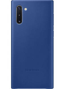 Офіційний чохол Samsung Leather Back Cover Blue для Samsung Galaxy Note 10 SM-N970