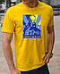 Патріотична футболка Примара Києва, чоловічі бавовняні антивоєнні футболки з символікою України, фото 3