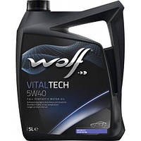 Моторна олива Wolf Oil Vitaltech 5w40 5 л