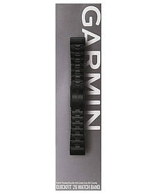Ремінець  Garmin для Fenix 6x/7X  Quick Fit 26 mm  Vented Titanium Bracelet with Carbon Grey DLC Coating