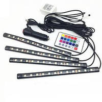 Цветная подсветка для авто RGB led ambient HR-01678 А! BEST