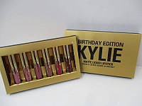 Набор матовых жидких помад Kylie Birthday! BEST