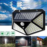 Фонарь Навесной с датчиком движения BL SH 100 -100led + solar! BEST