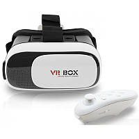 Очки виртуальной реальности VR BOX с пультом (white)! BEST