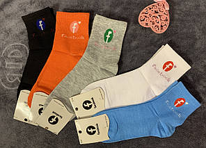 Шкарпетки жіночі Facebook модні шкарпетки 36-40