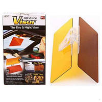 Солнцезащитный и антибликовый козырек для автомобиля HD Vision Visor! BEST