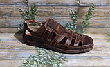 Шкіряні літні комфортні туфлі TRAFFIC 0430, розм. 45, фото 2