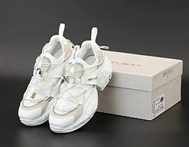 Кросівки Jimmy Choo Diamond Trail Trainers White, фото 3