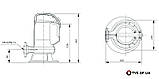 Насос з ріжучим механізмом для відведення стічних вод MTC40 F 16.15/7-A, фото 3