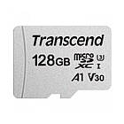 Картка пам'яті 128 ГБ microSDXC UHS-I U3 М30 TRANSCEND 300S TS128GUSD300S