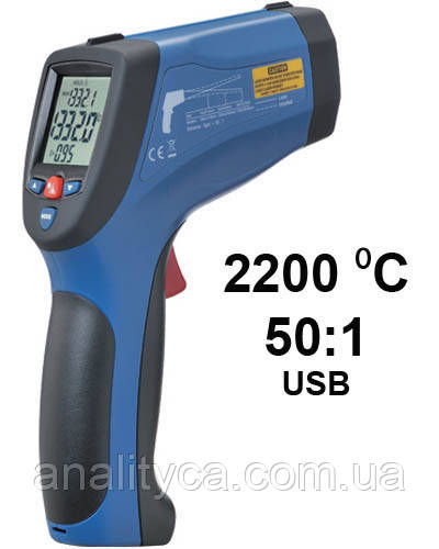 Пірометр DT-8869H (інфрачервоний термометр) професійний