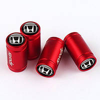 Ковпачки на ніпель захисні для Хонда Alitek Sports Red Honda (4 шт.)