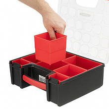 Органайзер ящик для инструментов 7 лотков INTERTOOL пластиковый