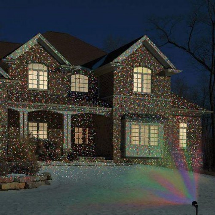 Уличный лазерный проектор для украшения дома иллюминации - фото 4 - id-p1602935652