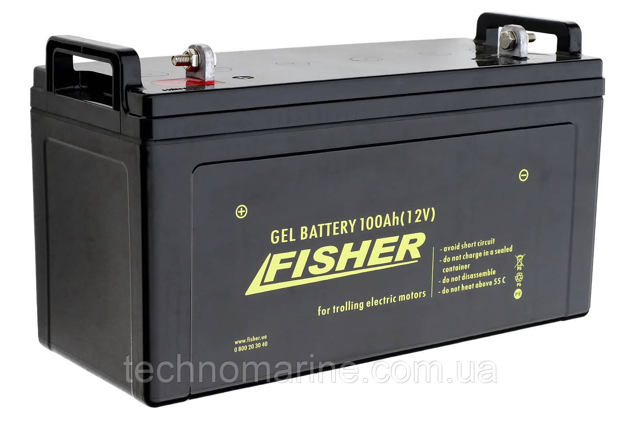 Гелевий акумулятор Fisher 100 Aг, фото 1