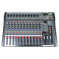 Пульт аудио микшер 12канальный профессиональный Yamaha MX-1206USB