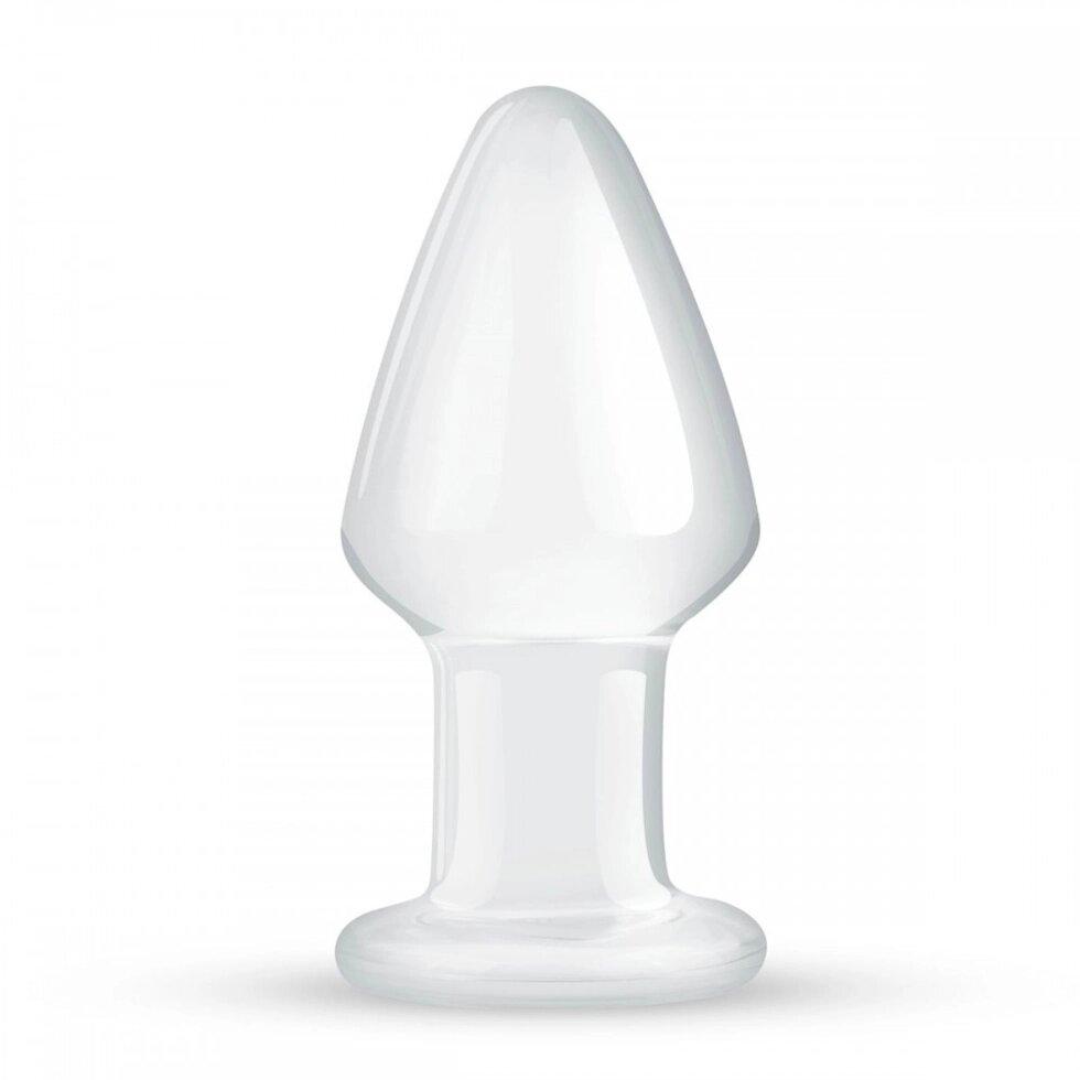 Анальяня Корок скло прозора Gildo Glass Buttplug No. 44мм