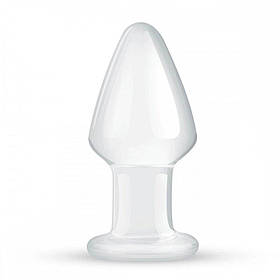 Анальяня Корок скло прозора Gildo Glass Buttplug No. 44мм