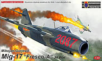 Пластикова модель 1/48 Kovozavody Prostejov 4826 радянський винищувач МіГ-17 Fresco-A