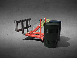 Захоплення для бочок кріплення на вила