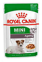 Royal Canin Mini Ageing 12+ (Роял Канин Мини 12+) корм в соусе для собак маленьких пород от 12 лет 85 г х 12шт