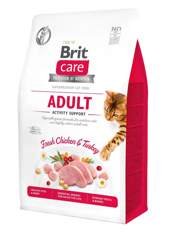 Brit Care Adult Activity Support беззерновой гипоаллергенный корм для ...